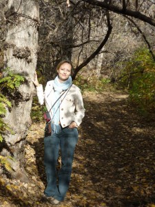 Me on the trails in the Edmonton area
